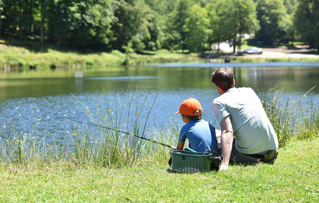 Students Can Relax and Fish