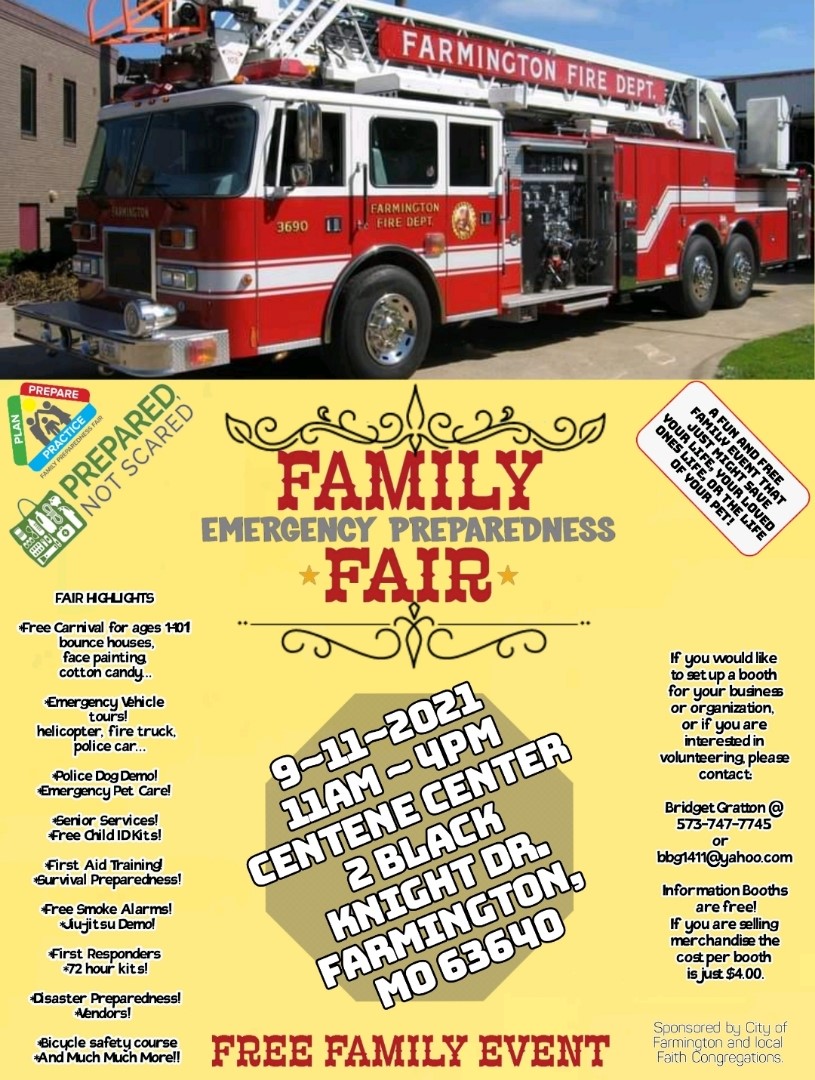 Family Emergency Preparedness Fair