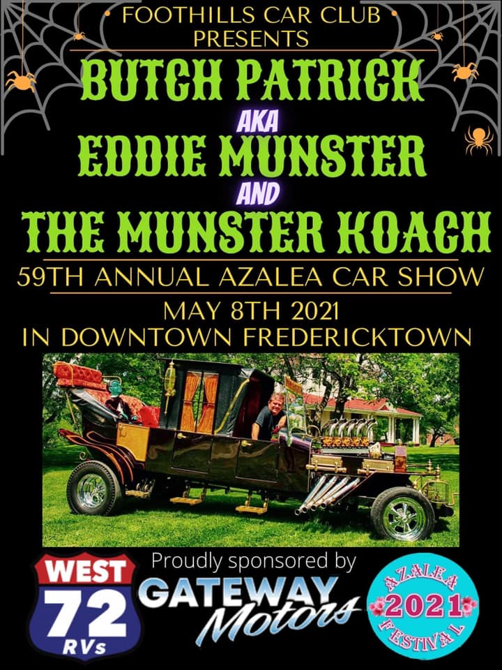 The Munster Mobile at the Azalea Festival