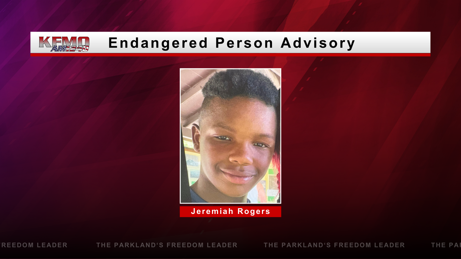 Endangered Person Advisory Issued in Hillsboro