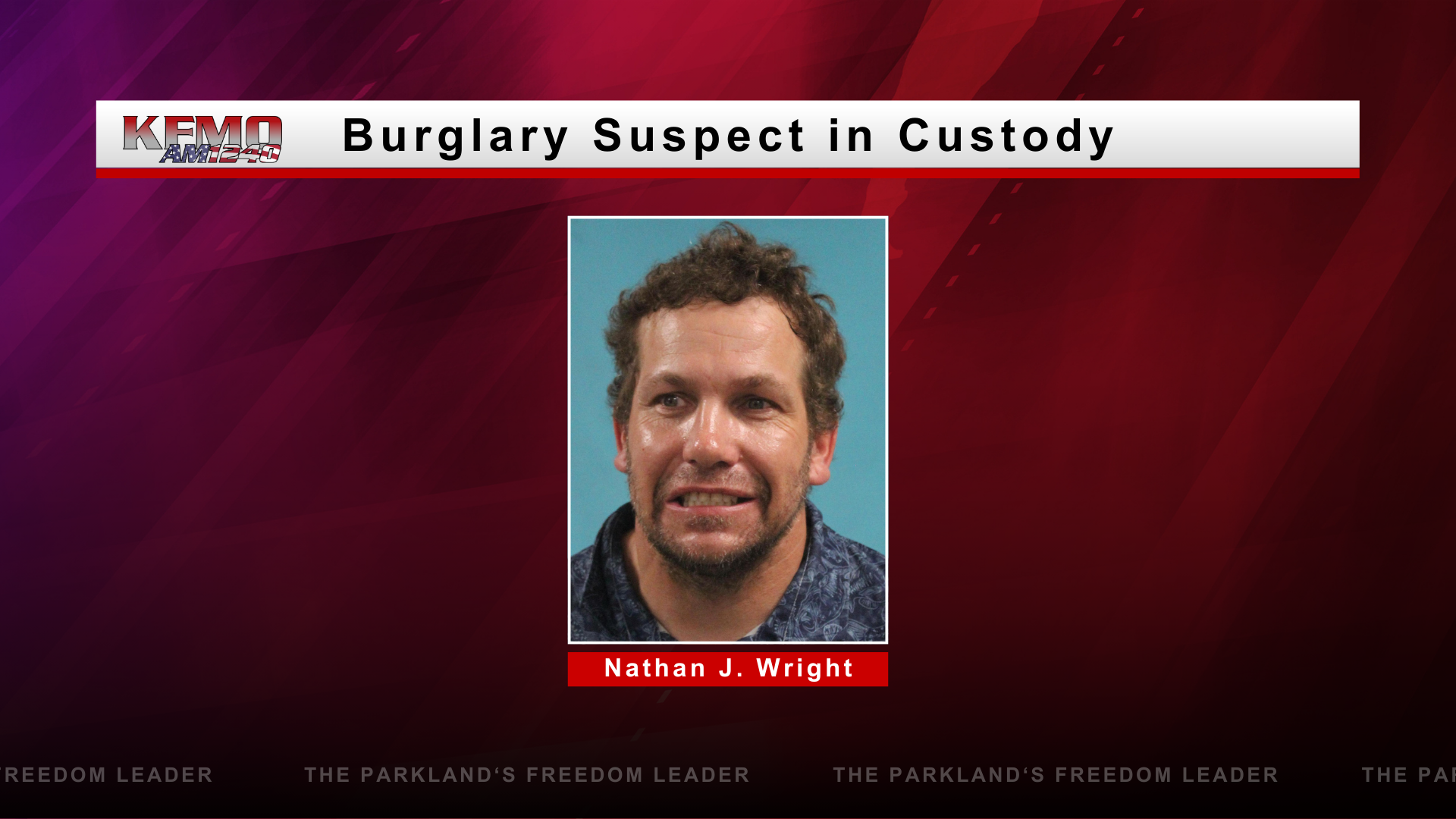 Farmington Man in Custody for Burglary Charges