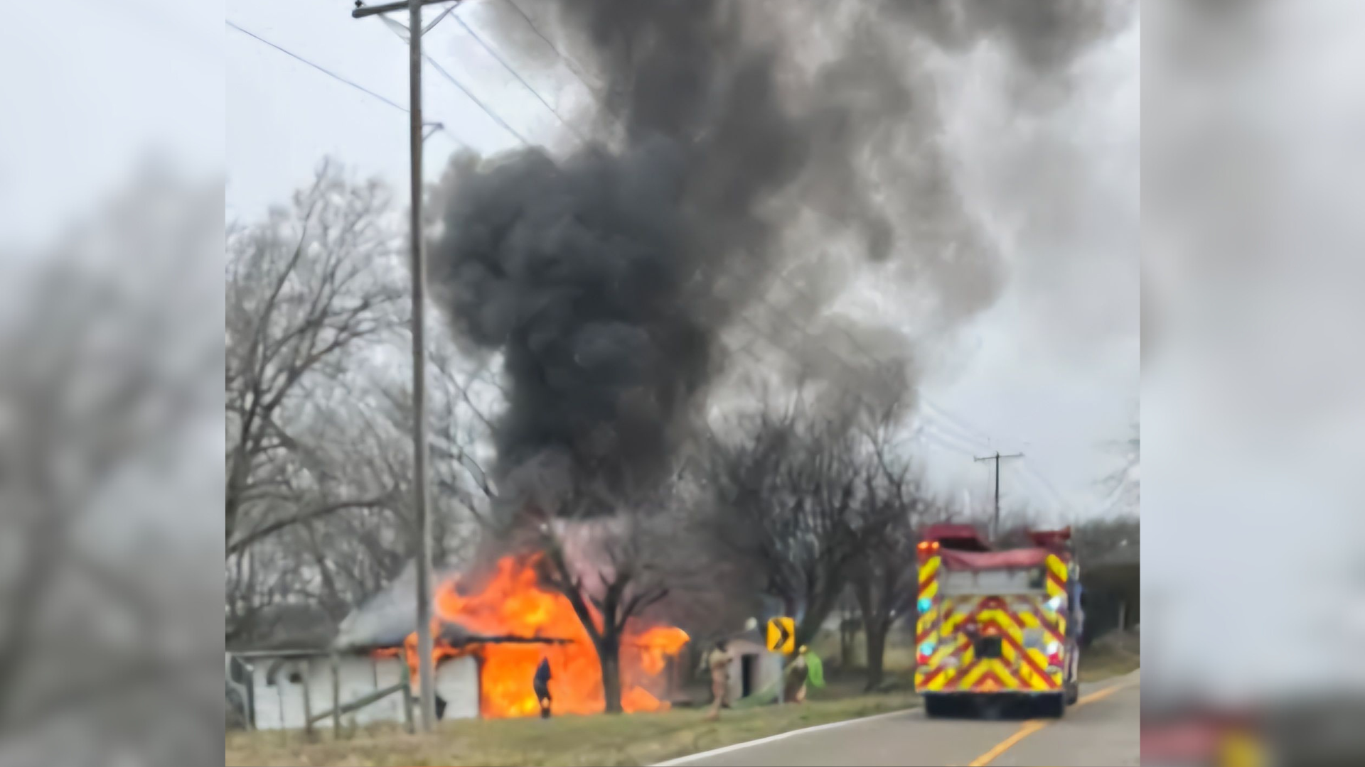 Firefighters Contain Residential Blaze on Highway B