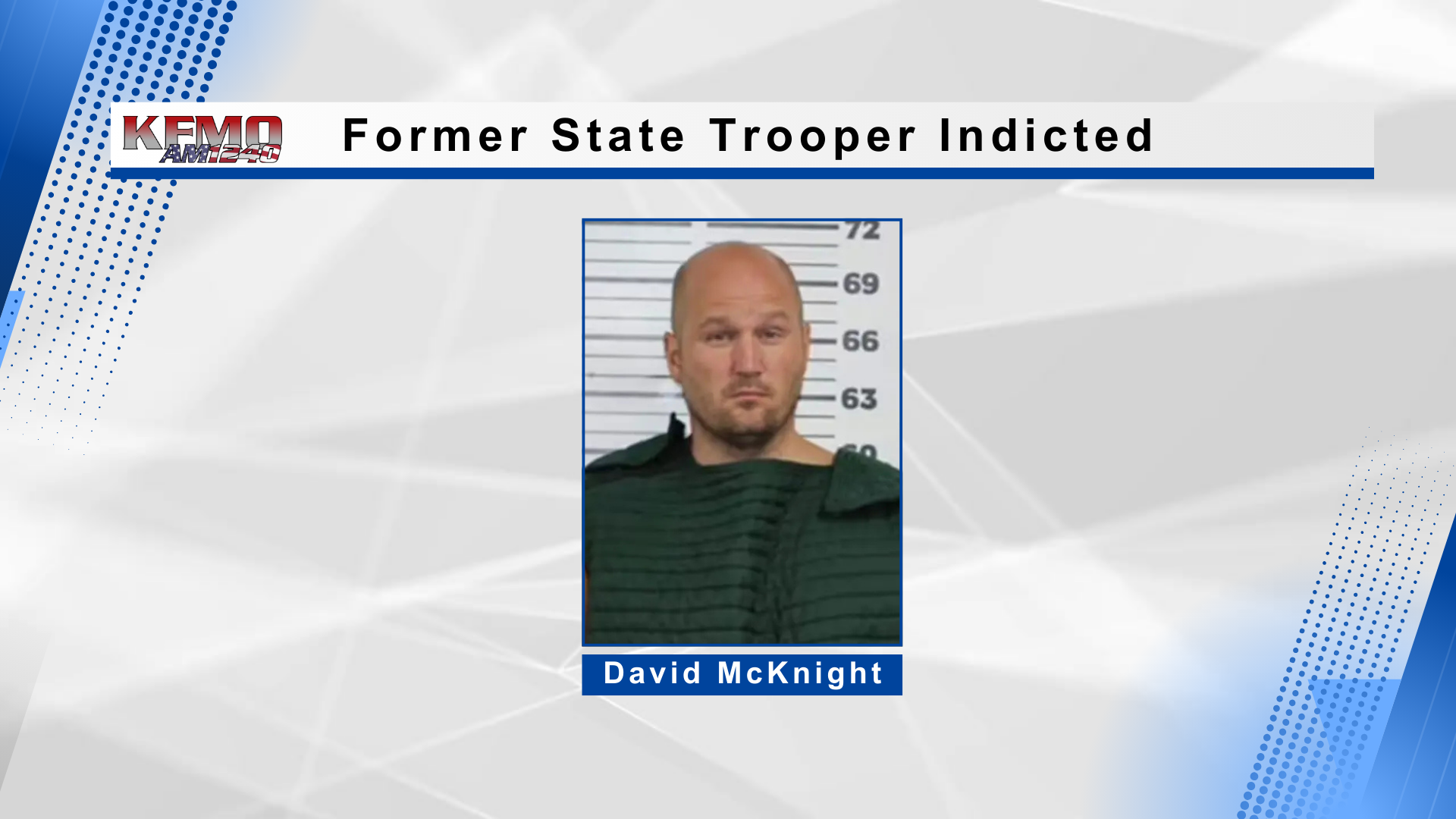 Former Highway Patrol Trooper Indicted