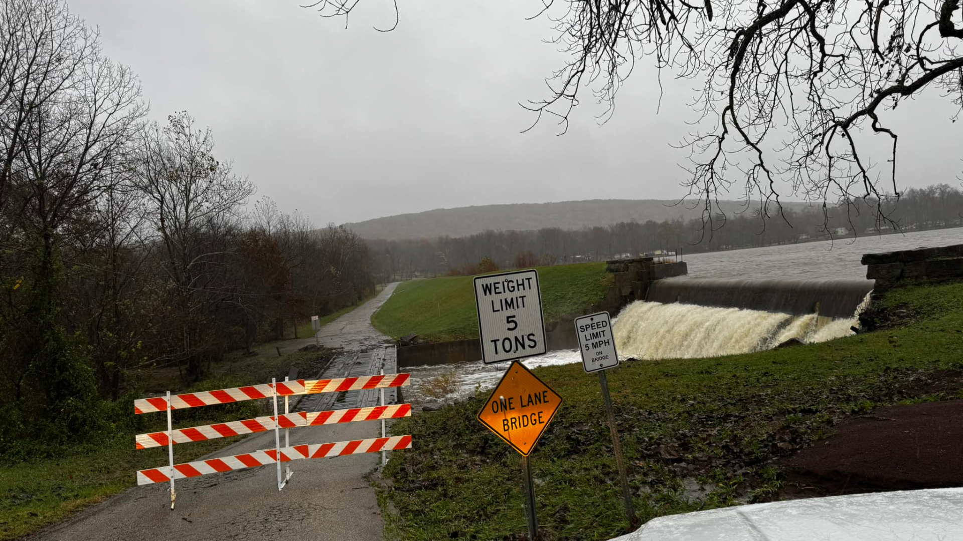 St. Francois County Emergency Management Monitors Iron Mountain Lake Spillway, Urges Caution