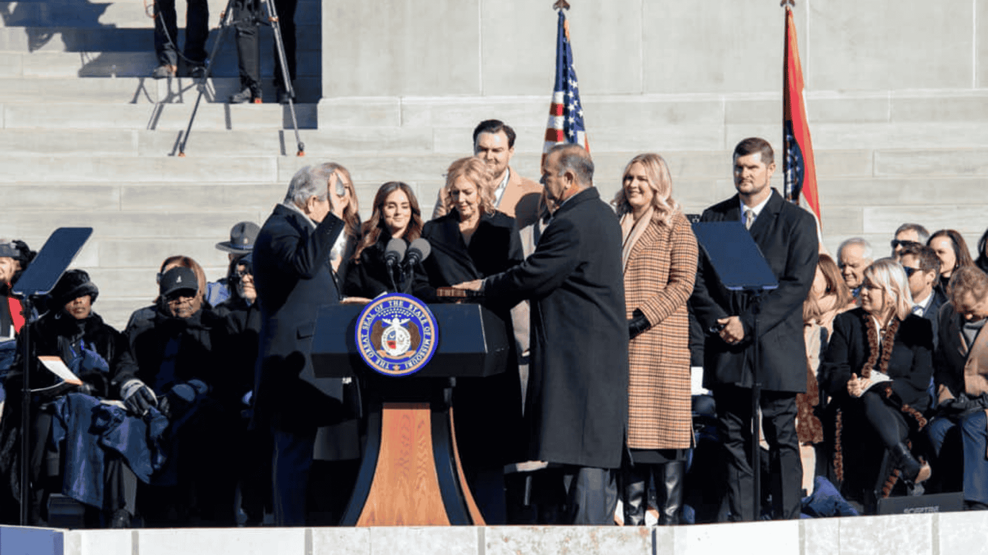 Mike Kehoe Sworn In as 58th Governor of Missouri