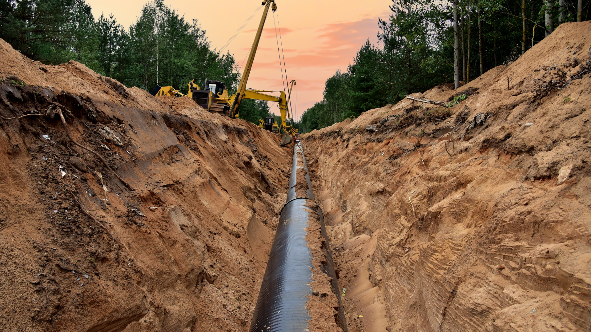 Bismarck Natural Gas Line Progress